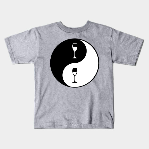 half empty half full Kids T-Shirt by gazonula